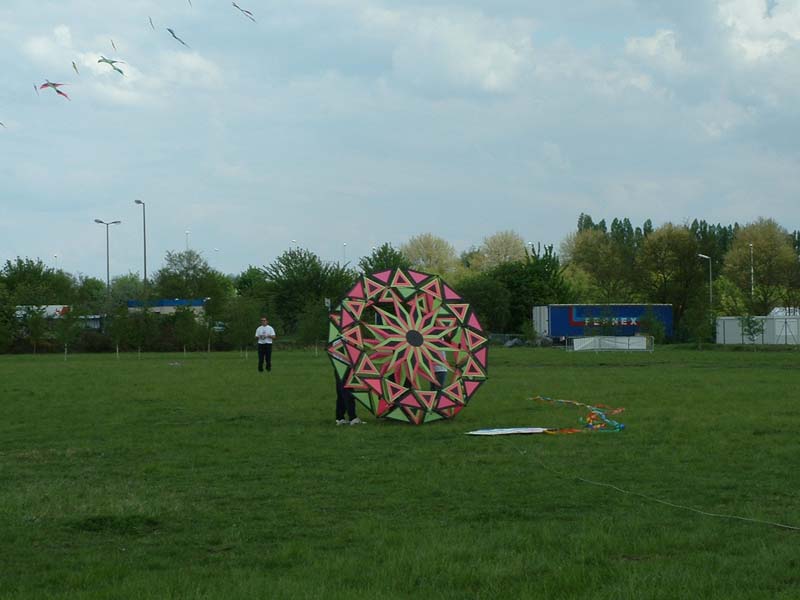 Roue au sol
