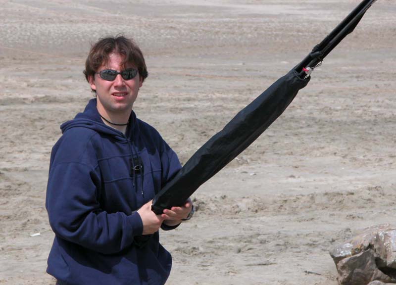 Benoit Flament deploie son materiel